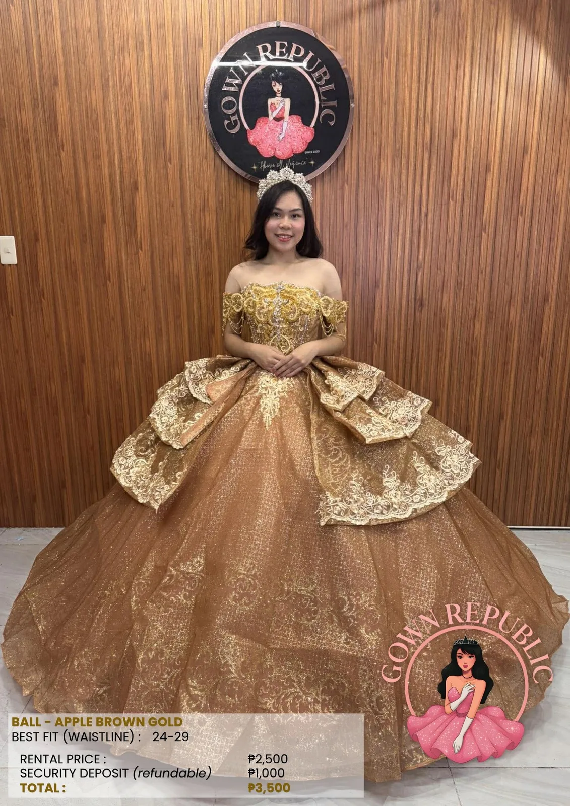 Ball Gowns: Yellow / Gold 304